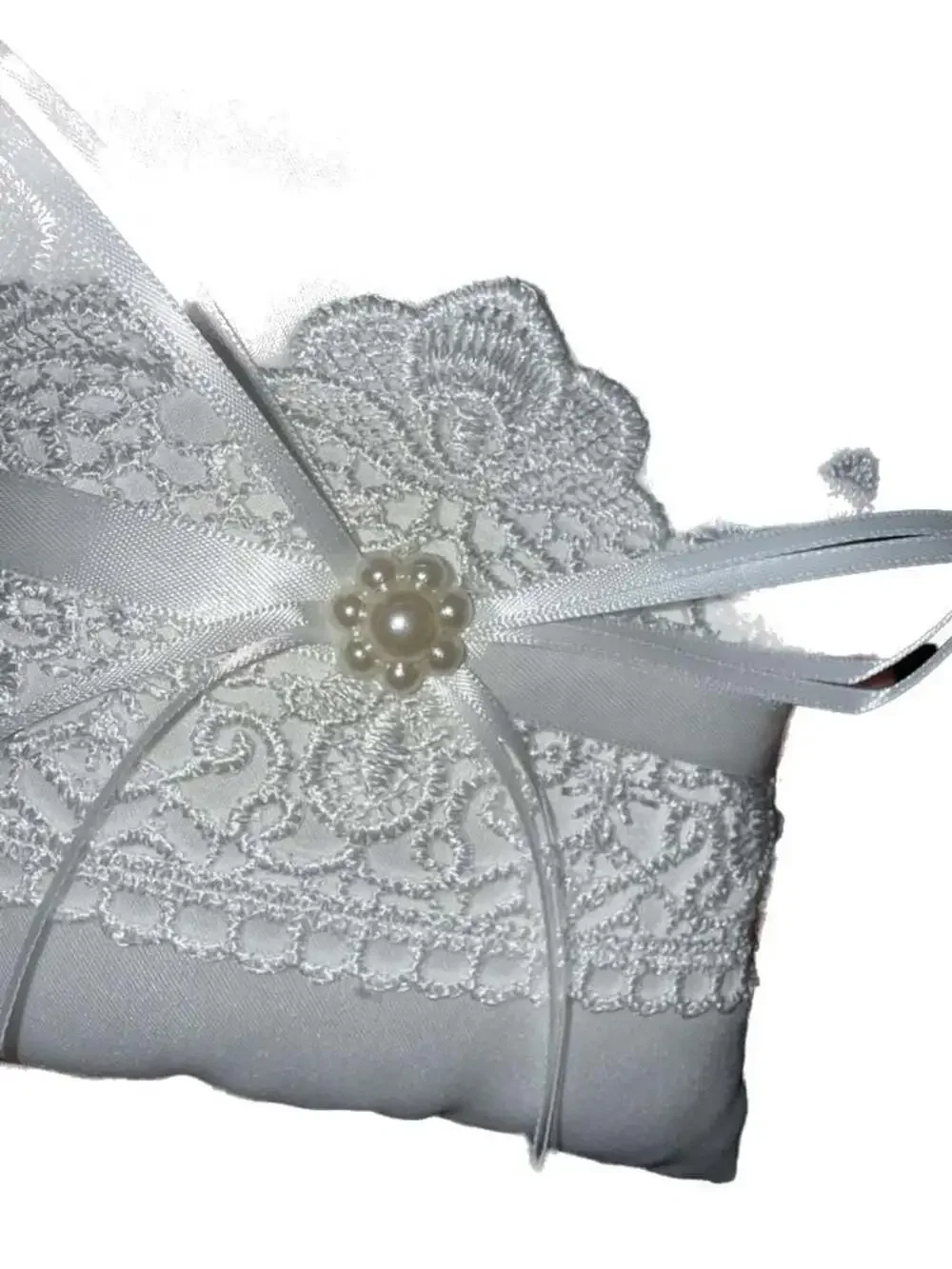 elegant lace‎ pillow weddings valentines day -